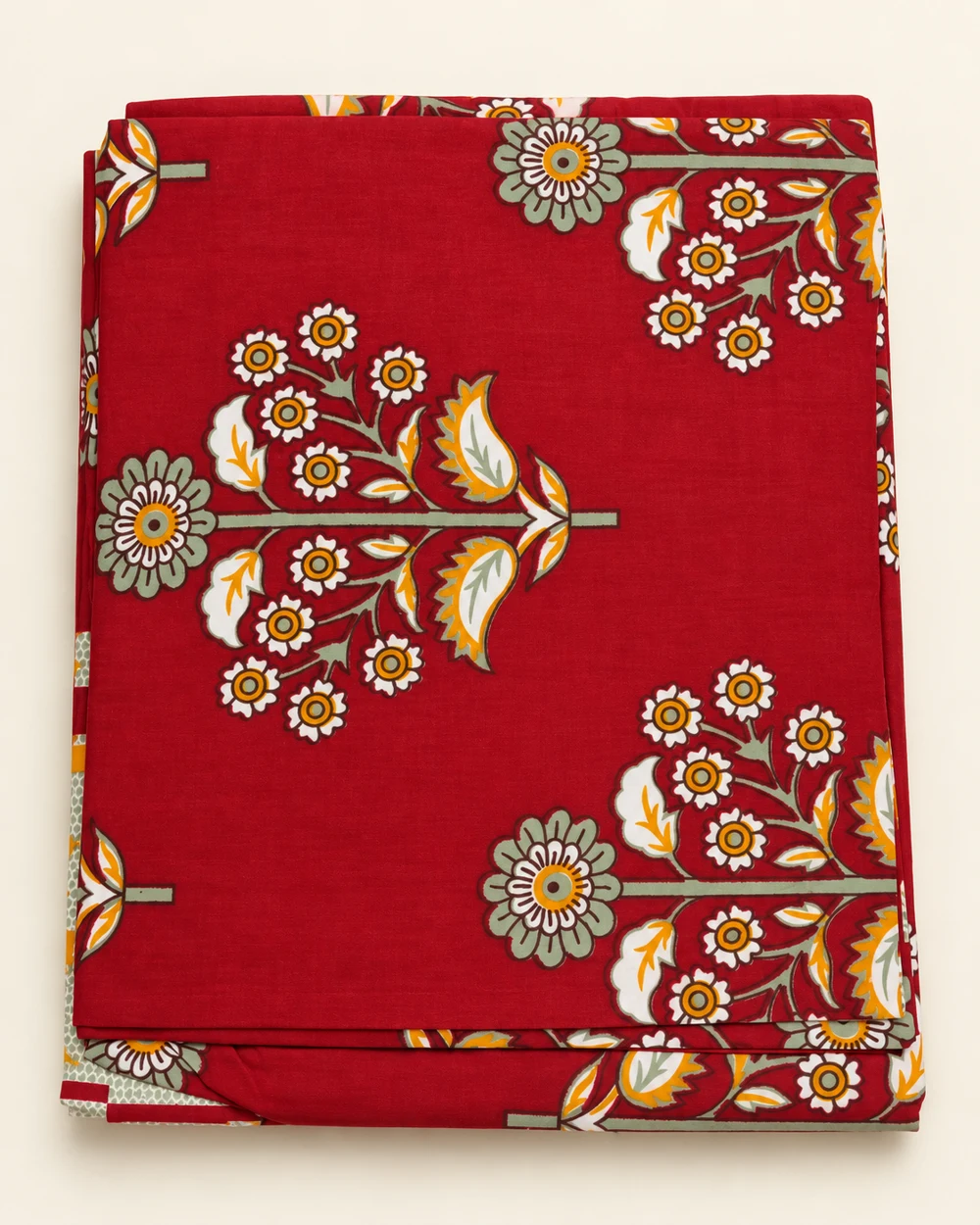 Crimson Garden everyday bedsheet